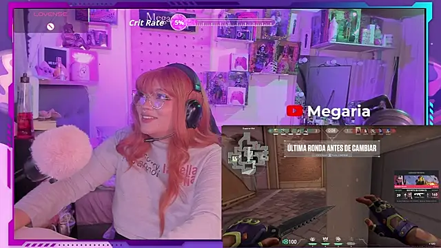 MegariaB online show from 14, 10, 2025