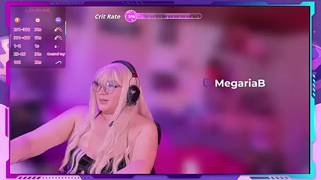 MegariaB online show from 25, 4, 2026