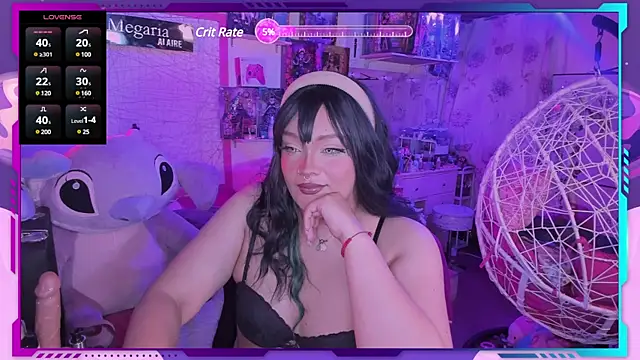 MegariaB online show from 2, 3, 2025