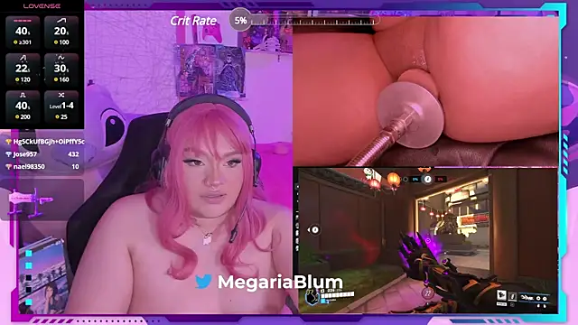 MegariaB online show from 16, 3, 2025