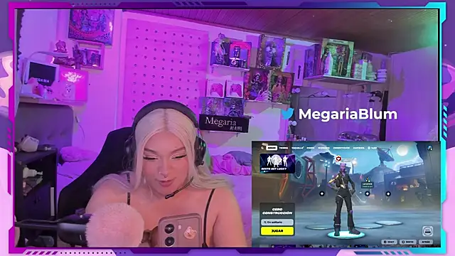 MegariaB online show from 29, 9, 2025