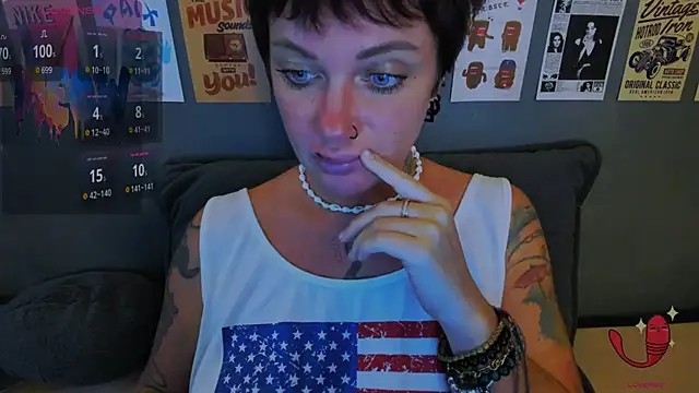 Snapshot of EllieOz chatting on 29, 6, 2026 EllieOz online show from 29, 6, 2026