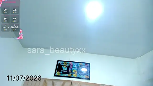 Snapshot of SARA_BEAUTYXX chatting on 11, 7, 2026 SARA BEAUTYXX online show from 11, 7, 2026