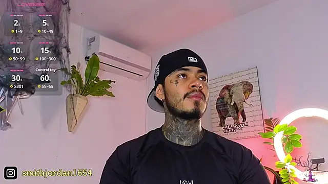 JordanSmiith  online show from 27, 10, 2025