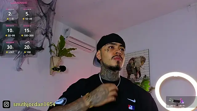 JordanSmiith  online show from 5, 11, 2025