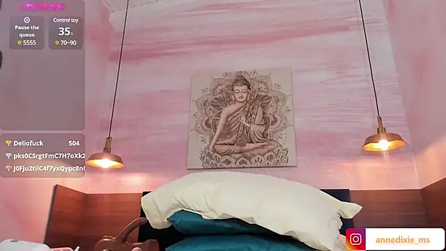 AnneDixie online show from 21, 3, 2025