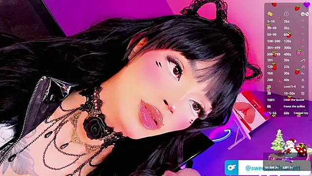 sweettdoll scarlett online show from 22, 12, 2024