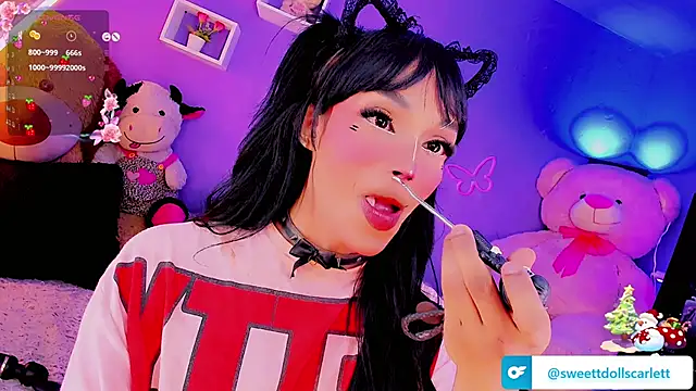 sweettdoll scarlett online show from 23, 12, 2024