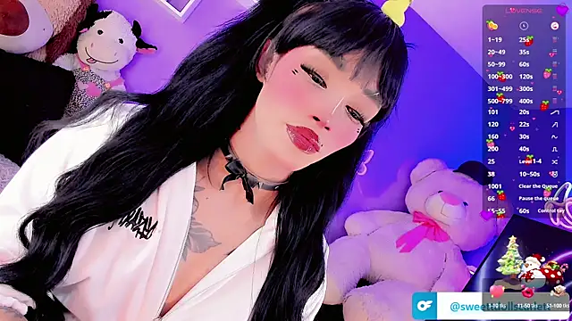 sweettdoll scarlett online show from 23, 12, 2024