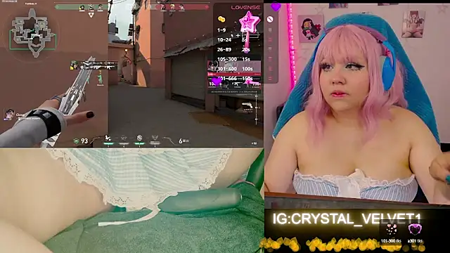 crystal7u7 online show from 19, 9, 2025