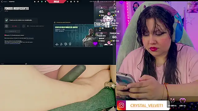 crystal7u7 online show from 8, 10, 2025