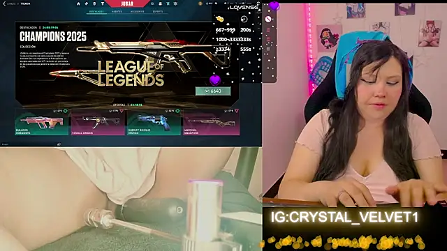 crystal7u7 online show from 15, 9, 2025