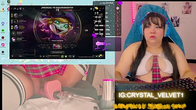 crystal7u7 online show from 11, 9, 2025