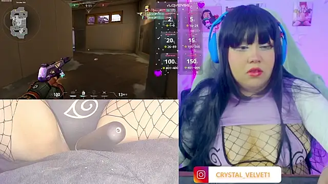 crystal7u7 online show from 29, 10, 2025