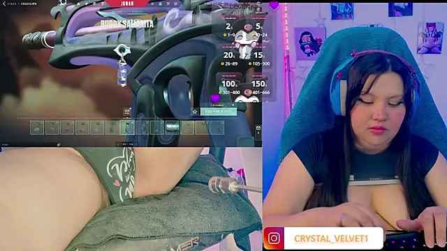 crystal7u7 online show from 2, 10, 2025