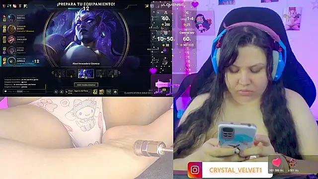 crystal7u7 online show from 25, 10, 2025