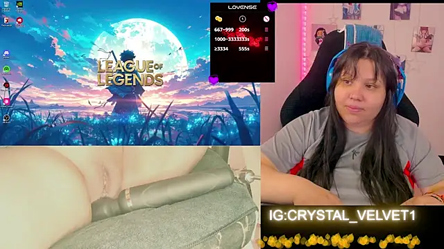 crystal7u7 online show from 18, 9, 2025