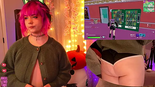 Angel-Lewd-Cake online show from 29, 11, 2025