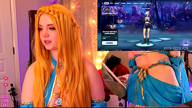 Angel-Lewd-Cake online show from 26, 10, 2025