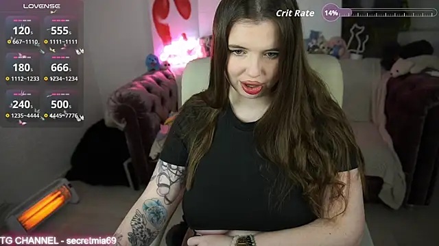 SecretDesireMe online show from 9, 1, 2026