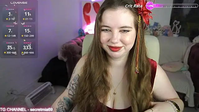 SecretDesireMe online show from 12, 1, 2026