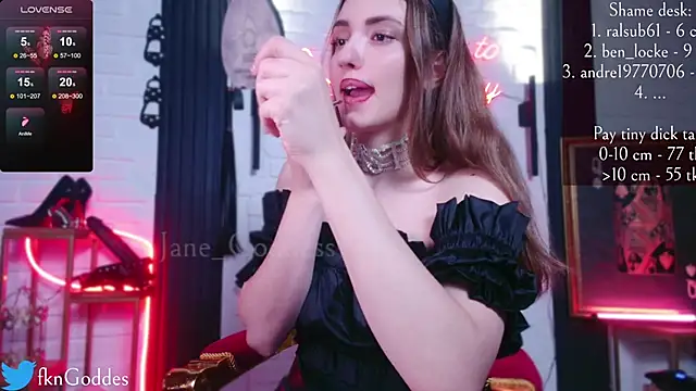 Jane Goddess online show from 3, 2, 2025