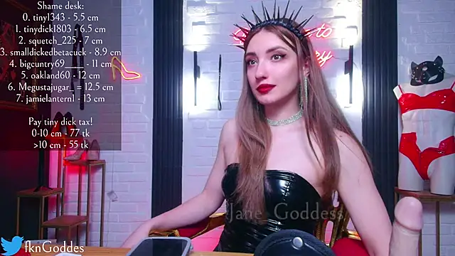 Jane Goddess online show from 2, 3, 2025