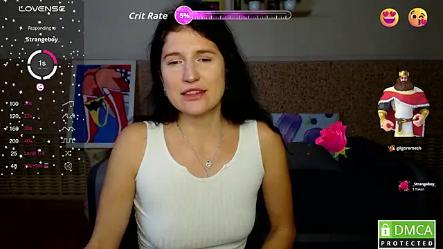 Alianna Solo Kisses online show from 20, 12, 2025