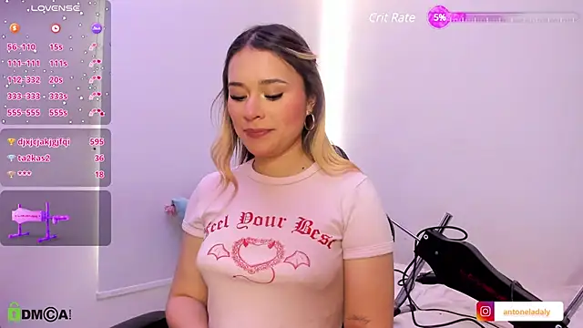 AntonelaDaly online show from 16, 3, 2025