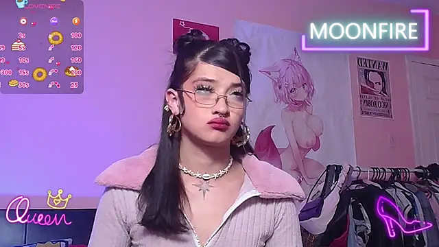 moonfiredancer online show from 11, 1, 2026