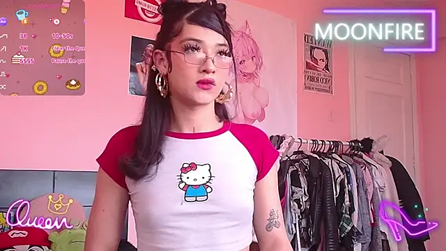 moonfiredancer online show from 10, 1, 2026