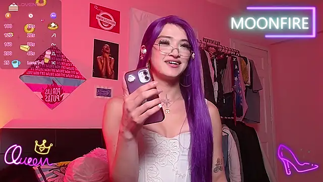 Snapshot of moonfiredancer chatting on 5, 6, 2026 moonfiredancer online show from 5, 6, 2026