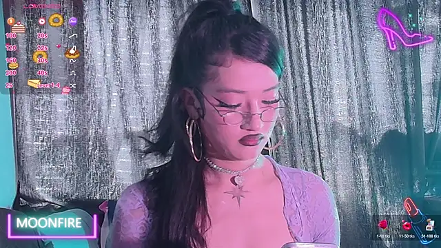 moonfiredancer online show from 7, 11, 2025