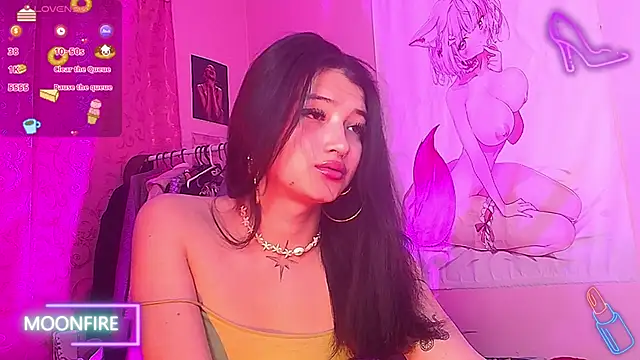 moonfiredancer online show from 4, 10, 2025