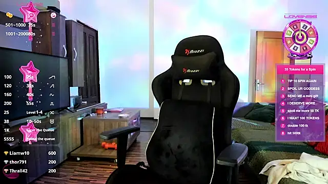 PlayfulGoddess online show from 28, 2, 2025