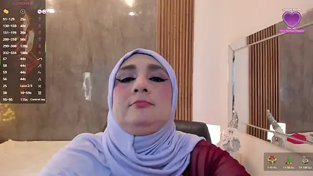 HijabiMilf online show from 5, 12, 2025