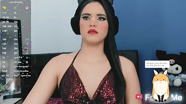 valentina princess  online show from 10, 10, 2025