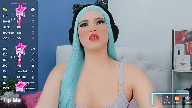 valentina princess  online show from 17, 11, 2025