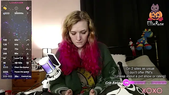 EllieeRose online show from 23, 2, 2026