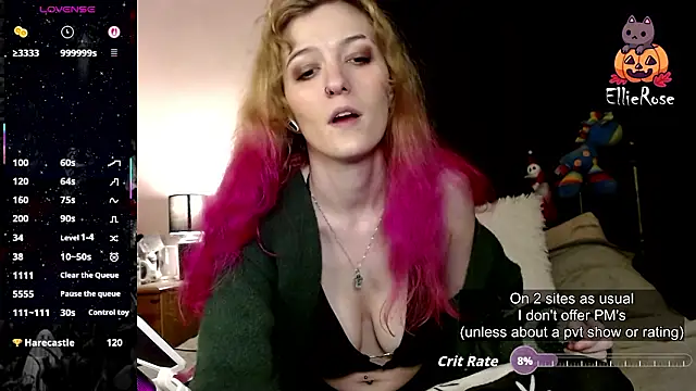 EllieeRose online show from 1, 3, 2026