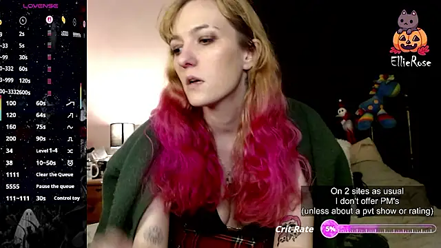 EllieeRose online show from 19, 3, 2026