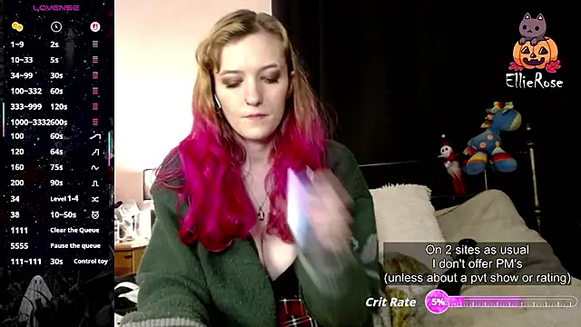 EllieeRose online show from 5, 3, 2026