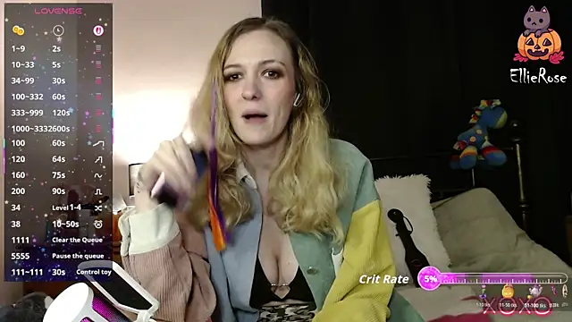 EllieeRose online show from 7, 11, 2025