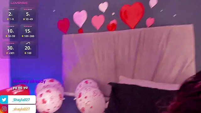 Shayla27 online show from 18, 2, 2026