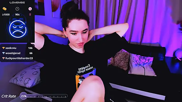 Lily xBabe online show from 8, 3, 2025