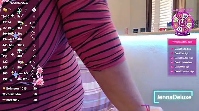JennaDeluxe online show from 15, 5, 2026