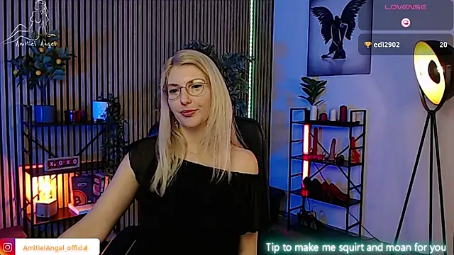 Amitiel Angel online show from 2, 3, 2025