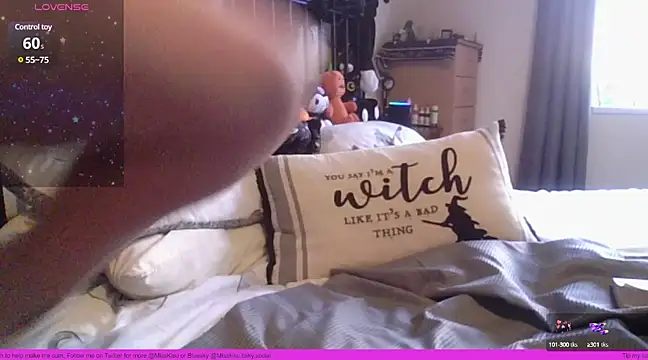 MissKisu online show from 21, 1, 2025