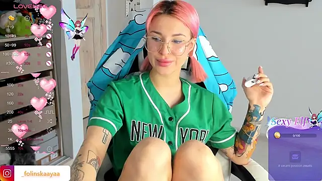 folinskayyya online show from 30, 1, 2025