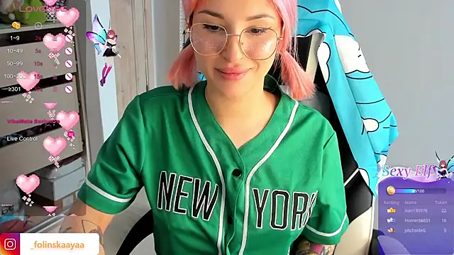 folinskayyya online show from 30, 1, 2025